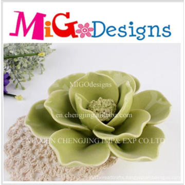 Wholesale From China Flower Ceramic Candlestick